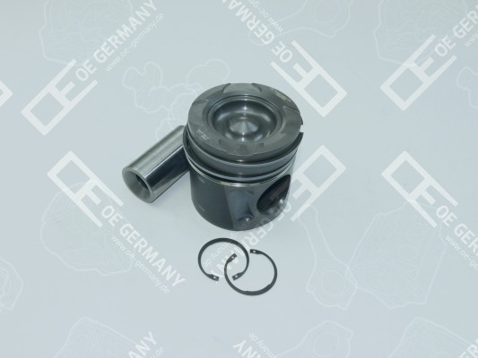 Piston with rings and pin - 020320206602 OE Germany - 51.02500-6206, 51.02500-6103, 51.02500-6262